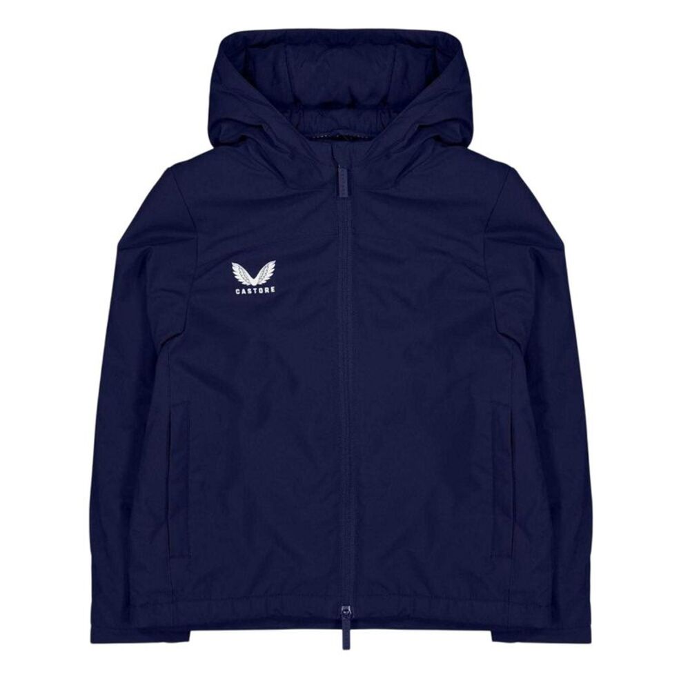 Castore Childrens/Kids Logo Lightweight Puffer Jacket / Peacoat